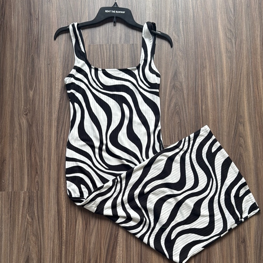 Zebra Print Dress